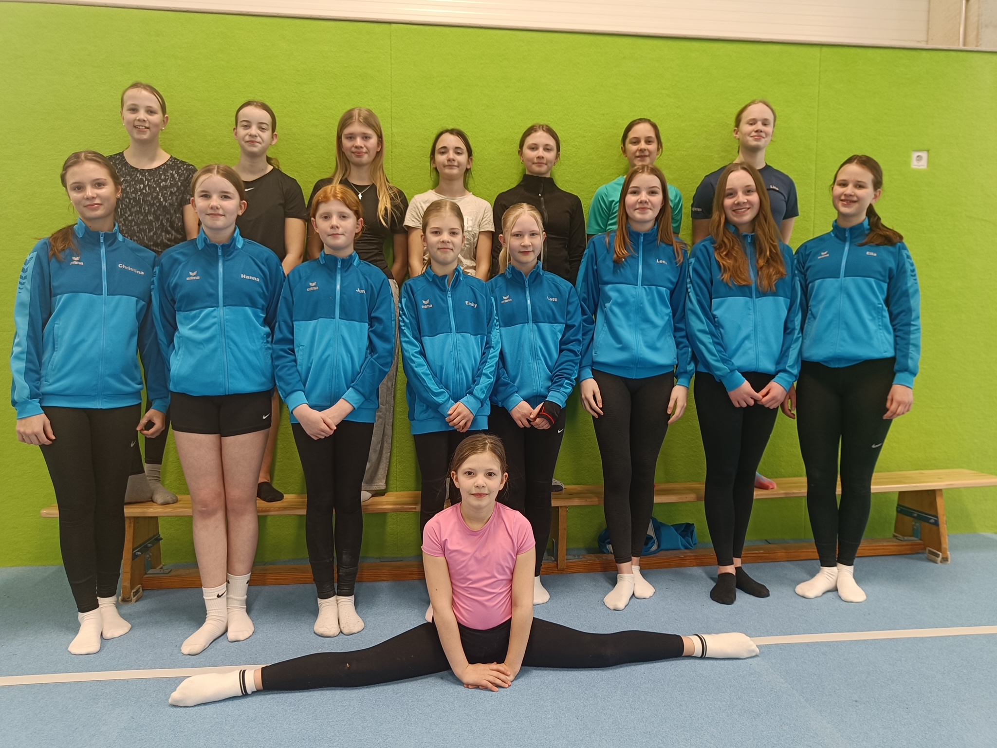 Turnerinnen im Training